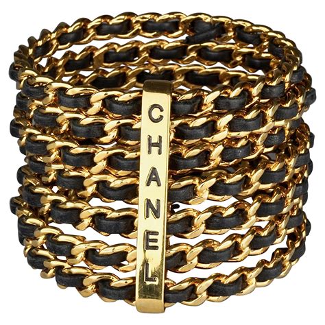 chanel vintage cuff bracelet|Chanel cuff bracelet dupe.